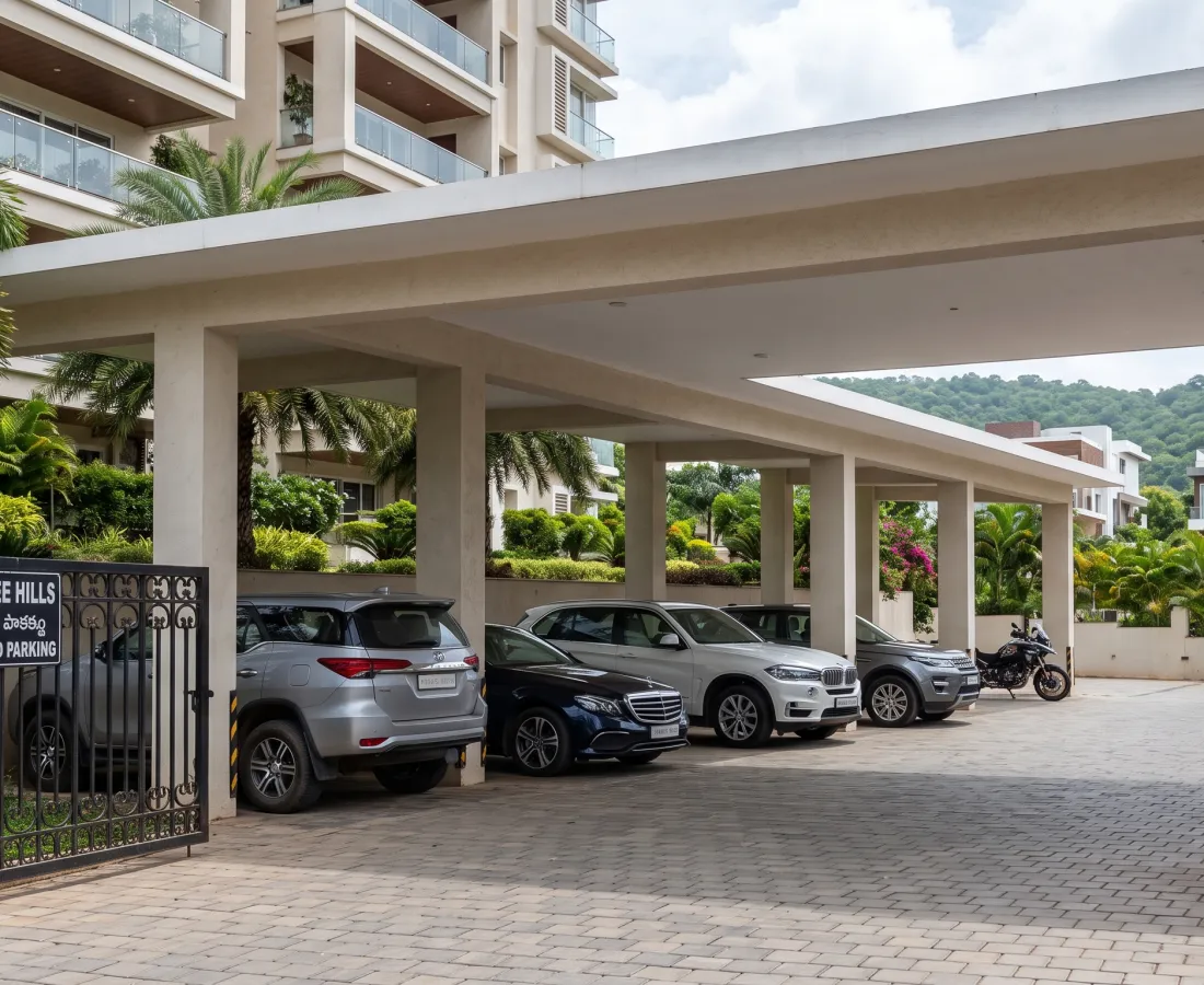 Covered Parking near Jubilee Hills