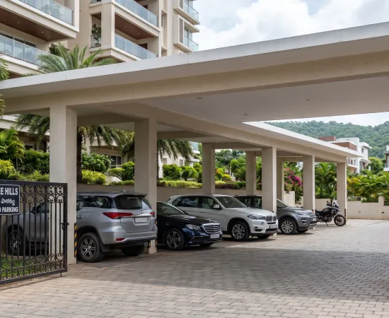 Covered Parking near Jubilee Hills